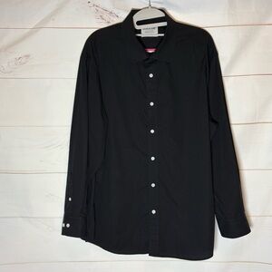 Van Heusen Classic Black Dress Shirt